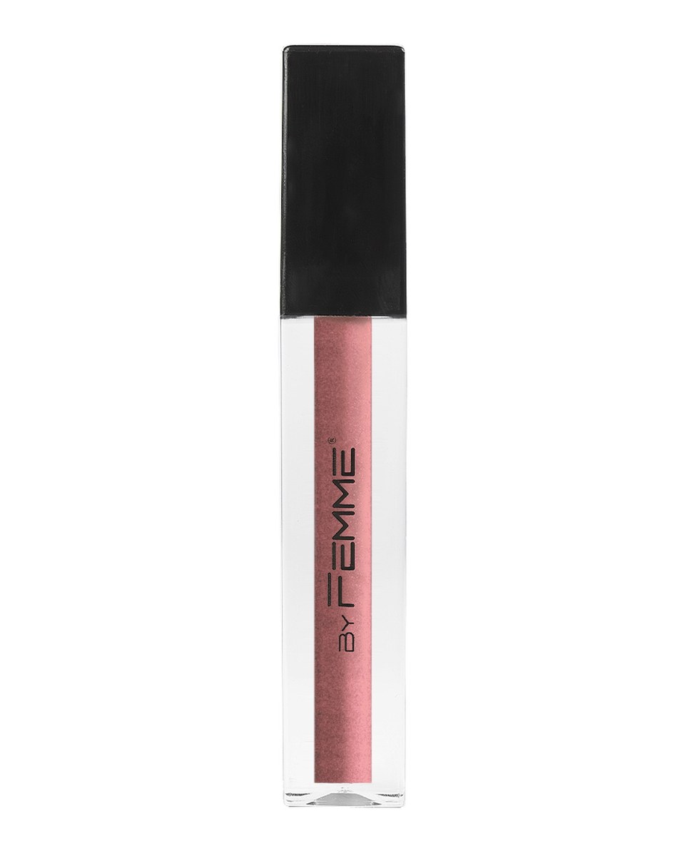 Batom Líquido Help By Femme, na cor rosé